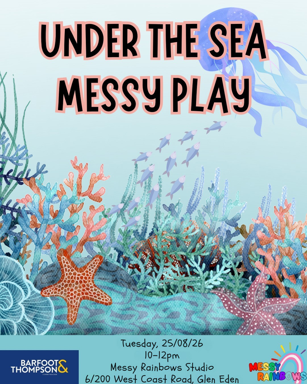Under The Sea Messy Session