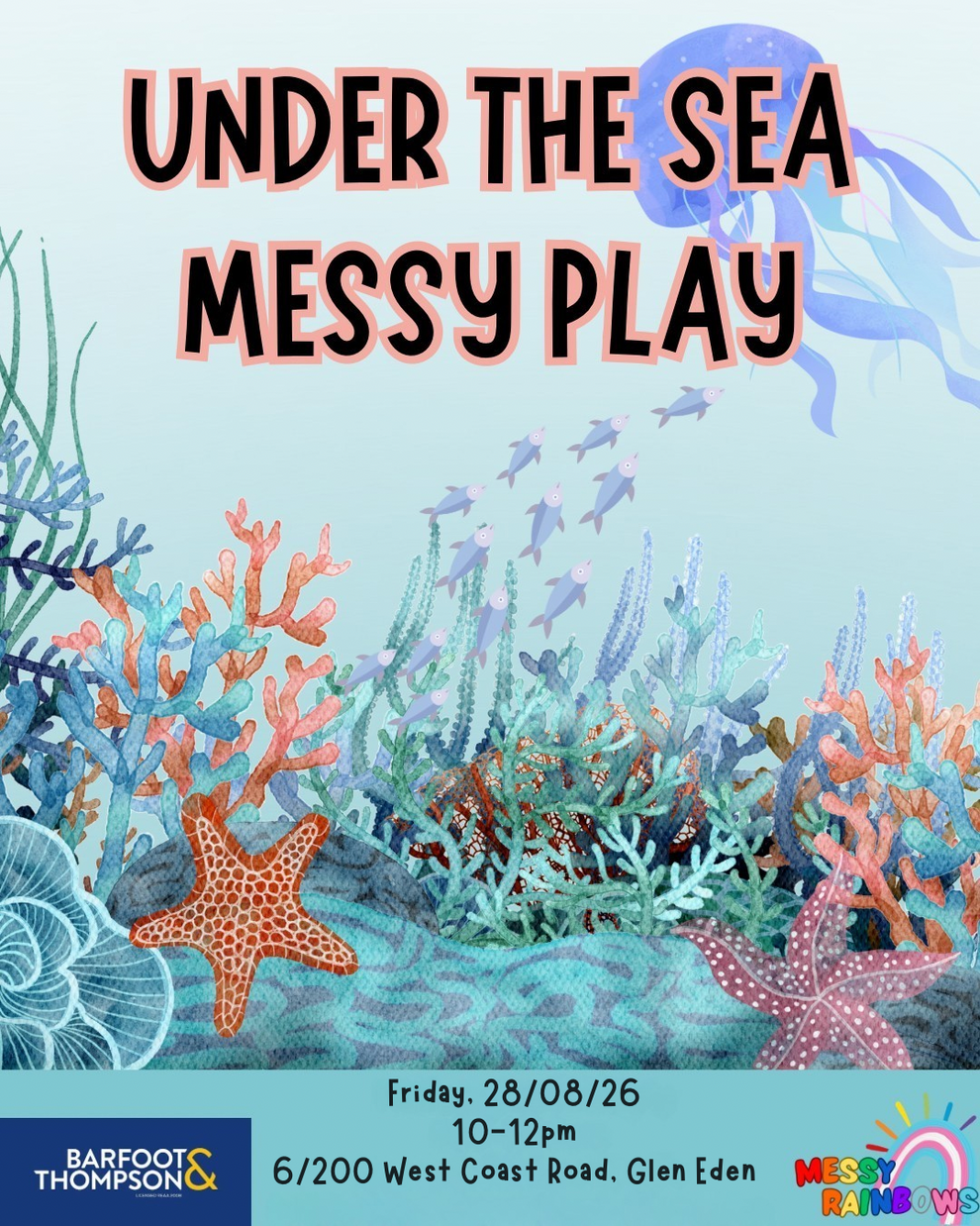Under The Sea Messy Session