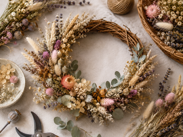 Floral Design: Dried Floral Arrangements