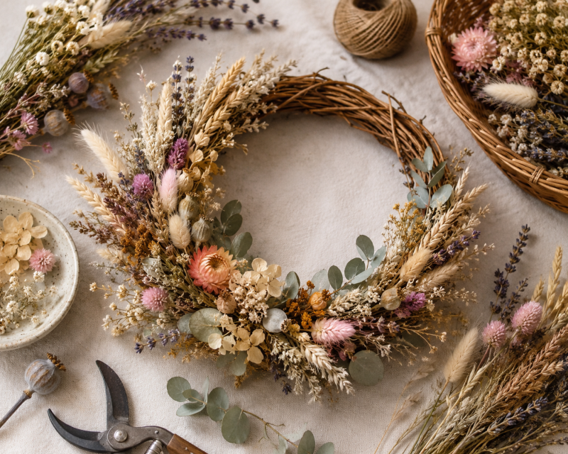 Floral Design: Dried Floral Arrangements