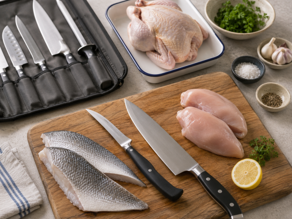 Knife Skills 101 – Fish & Chicken