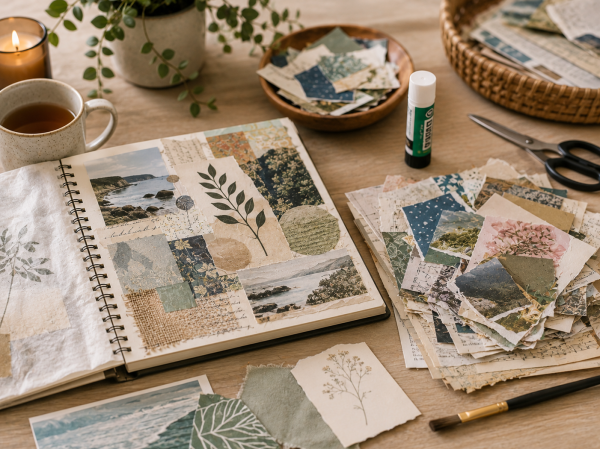 Calming the Mind with Collage