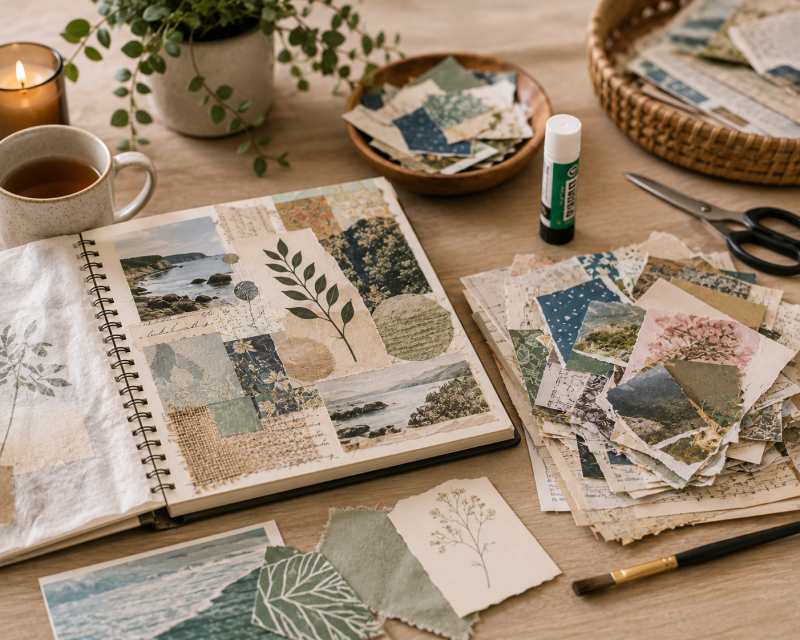 Calming the Mind with Collage