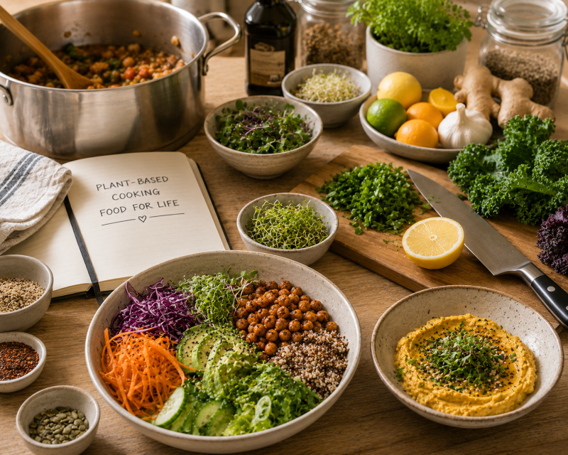 Plant-Based Cooking with Aaron Brunet – Food for Life