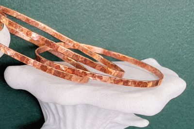 copper textured bracelets (1)
